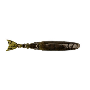 Chatterbait Chattershad - 4.5'' Green Pumpkin 4pk