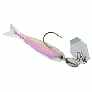 ChatterBait Flashback Mini - 1/8oz Silver/Natural 1pk