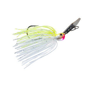 ChatterBait Jackhammer - 3/8oz Chartreuse/White 1pk