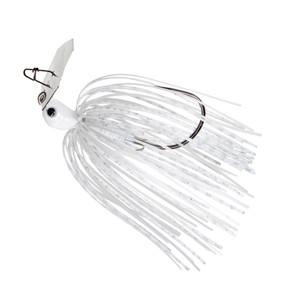 Chatterbait Jackhammer - Baby - 3/8oz White 1pk