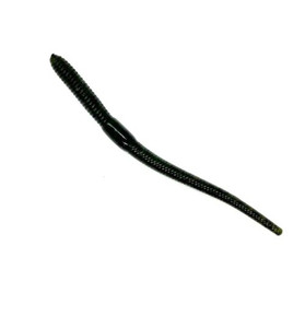 Chompers Drop Shot Worm - 4'' Dark Melon Pepper 10pk