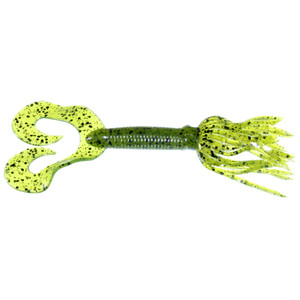 Chompers Skirted DT Grub - 4'' Watermelon Seed 10pk