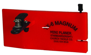 Church TX-6 Mag Mini Planer - Starboard Orange