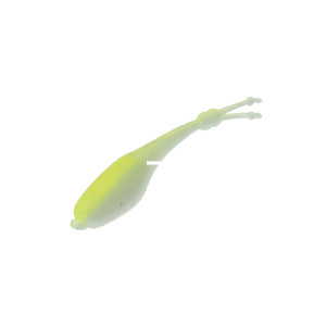 Clam Niku Bolt Minnow - 1'' Chartreuse/Wht Gl