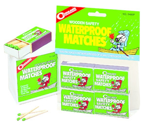 Coghlan Matches - Waterproof Matches 4pk