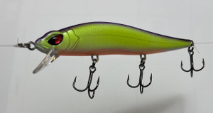 Copper Red Baits - Jonah 1 - 17 - 3/8oz 4'' Purple Chartreuse