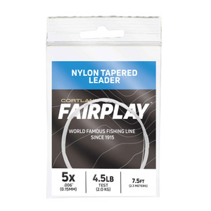 Cortland Fairplay Leader - 9' Clear 3X-7 lb