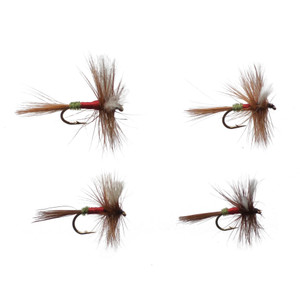 Cortland Fly Assortment - Dry;Royal Wulff 4pk