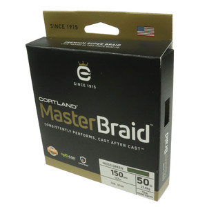 Cortland Master Braid - 150 yd Moss Green 50 lb