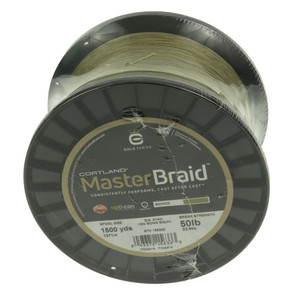 Cortland Master Braid - 1500 yd Bronze 50 lb