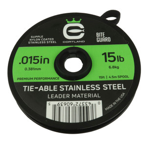 Cortland SS Leader Material - 15' Green 15 lb
