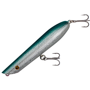 Cotton Cordell Pencil Popper - 4.5'' Chrome/Blue Back