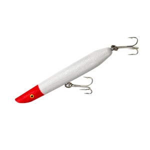 Cotton Cordell Pencil Popper - 6'' Pearl/Red Head