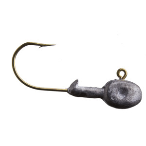 Creme Lit'l Fishie Jighead - 1/4oz #2 Unpainted 4pk