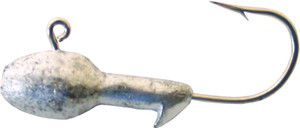 Creme Lit'l Fishie Jighead - 1/8oz #4 Unpainted 4pk
