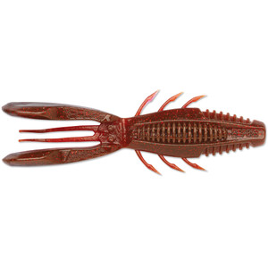 Crush City Lures - Bronco Bug - 4'' Ox Blood Red Flake 6pk