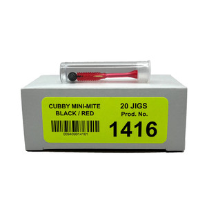 Cubby MIni-Mite Refill - Black/Red 20pk