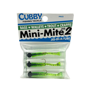 Cubby Mini-Mite2 - Blk/Chrt 3pk