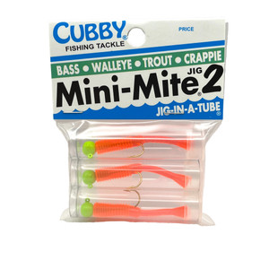 Cubby Mini-Mite2 - Lime/Org 3pk