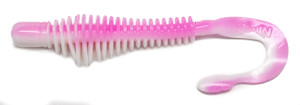 Custom Jigs - BFishinN MoxiRingie - 4'' Pink/White