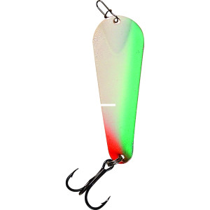 Custom Jigs - Slender Pro Glow - 1/8oz Green Parrot;Nkl 1pk