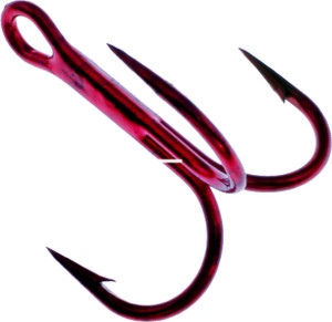 Daiichi 7X Strong Wide Gap - #6 Bleeding Bait Red 4pk