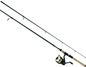 Daiwa Cmb D-Shock K2B Spin - 6' 6'' 2pc M 1B 5.3 - 1 8/170