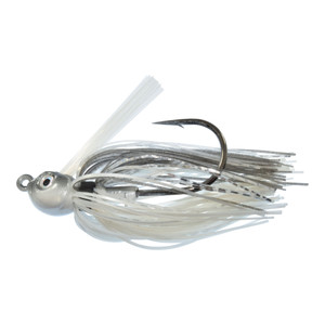 Dirty Jigs - California Swim Jig - 3/8oz Pearl Ghost Shiner