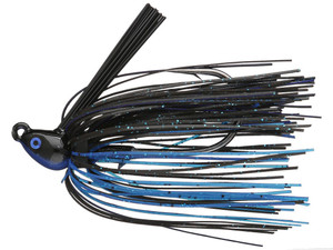 Dirty Jigs - No-Jack Swim Jig - 3/8oz Black & Blue 1pk