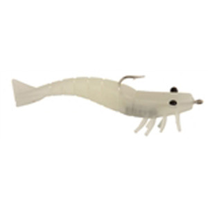 DOA Shrimp Rigged - 3'' Nite Glow 3pk