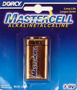 Dorcy Mastercell - Alkaline 9V 1cd