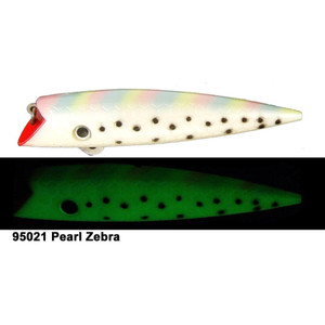 Dreamweaver Lures - Captains Choice Plug - 5'' Pearl Zebra