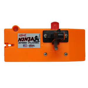Dreamweaver Lures - Ninja Side Planer - Mini - Orange 7.5'' Right