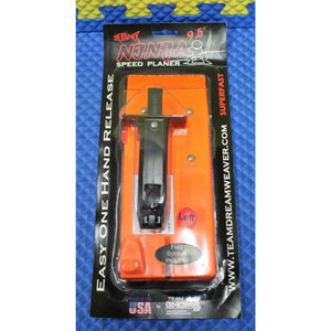 Dreamweaver Lures - Ninja Side Planer - Orange 9.5'' Left