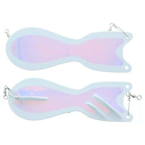 Dreamweaver Lures - Spindoctor - 10'' White; UV/UV