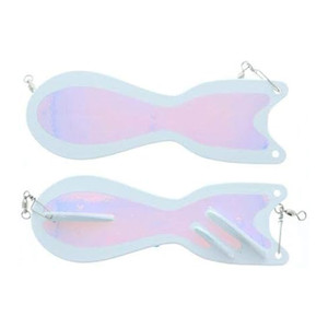 Dreamweaver Lures - Spindoctor - 8'' White; UV/UV