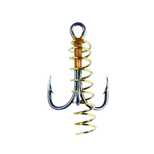 Eagle Claw - 2X Trb Soft Bait/Spring - #14 Bronze 3pk