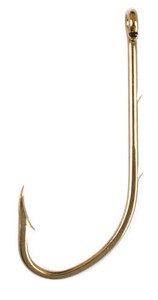 Eagle Claw - Baitholder 2Slice Offset - #6 Bronze 50pk