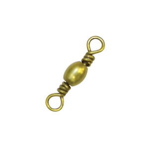 Eagle Claw - Barrel Swivel - #7 Brass 12pk