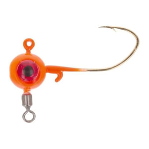 Eagle Claw - Ladder Jig; Pwrlt Swivel - 1/16oz Orange 10pk