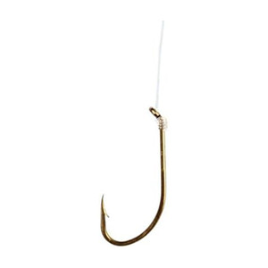 Eagle Claw - Plain Shank - #8 Gold 6pk