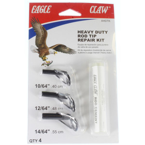 Eagle Claw - Rod Tip Repair Kit - HEagle Claw - vy Duty Black