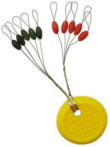 Eagle Claw - Rubber Bobber Stopper - 4-8 lb 10pk