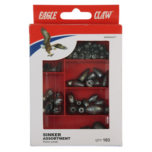 Eagle Claw - Sinker Assortment - LEagle Claw - d 103pk
