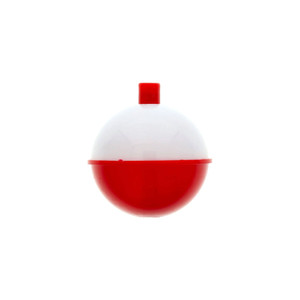 Eagle Claw - Snap-On Float - Round 1'' Red/White 1pk