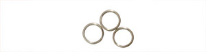 Eagle Claw - Split-Ring - #3 Nickel 10pk