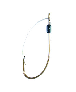 Eagle Claw - Weedless Bthdr 2Slice - #6 Bronze 5pk