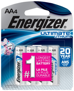 Energizer ULT Lithium - Battery AA 4pk