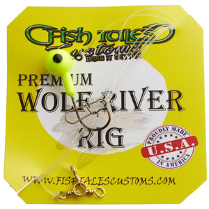 FishTales Wolf River Rig - Float Jig Chart