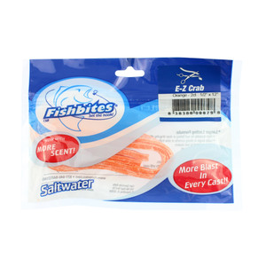 Fishbites E-Z Crab - Orange - LL